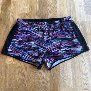 Fabletics Fallon Shorts Digital Print Pattern Size XS